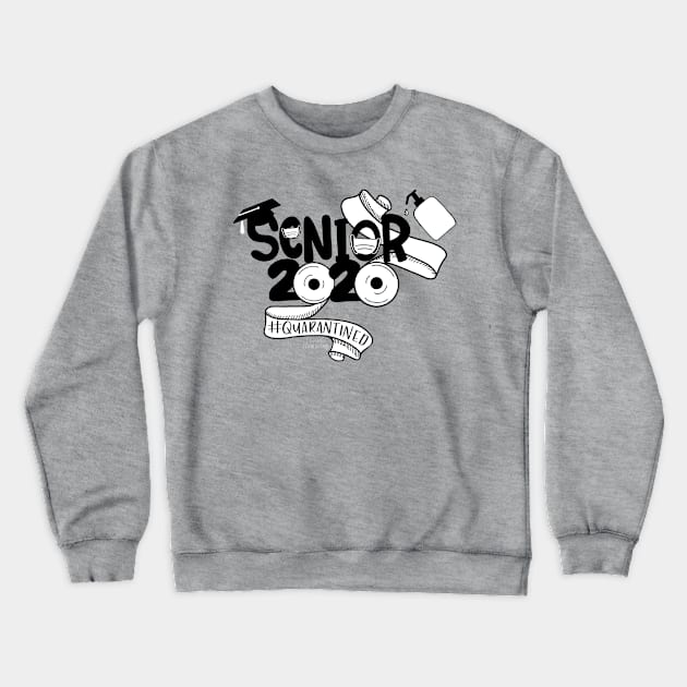 Quarantine Seniors Crewneck Sweatshirt by Hannah’s Hand Lettering